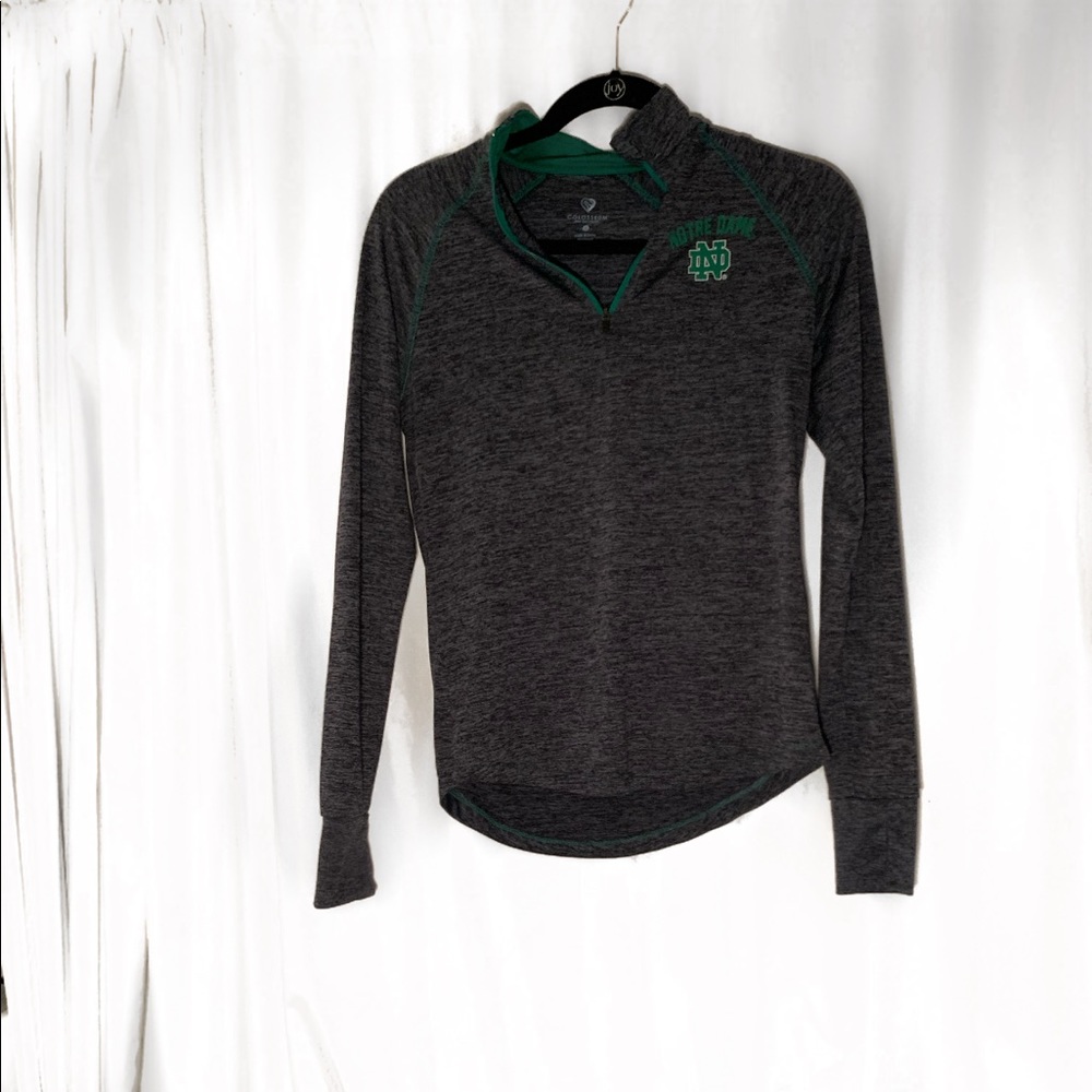Notre Dame quarter zip